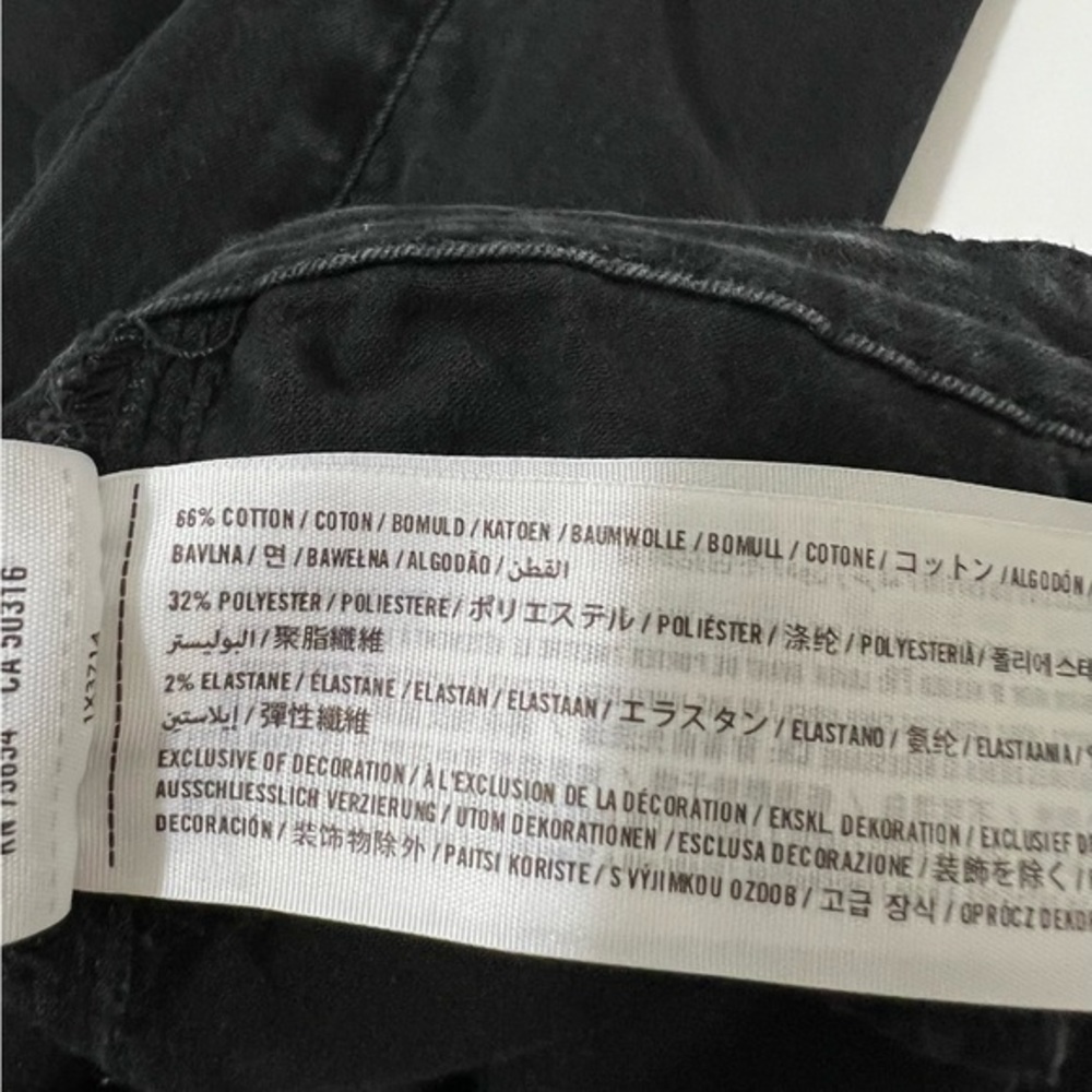 Abercrombie & Fitch Light Black Jeans Size 8 R - Picture 8 of 8